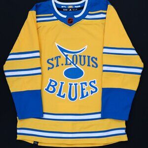 St. Louis Blues Reverse Retro 2.0 Adidas NHL Hockey Jersey - Size 46